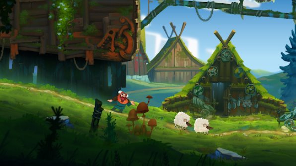 Gameplay screenshot from oddmar for Android