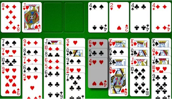 Gameplay screenshot from odesys freecell for Android