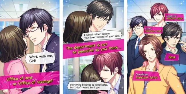 office love story otome game MOD APK Android