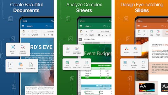 officesuite irodai pdf Word excel powerpoint MOD APK Android