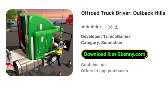 offroad truck driver outback hills