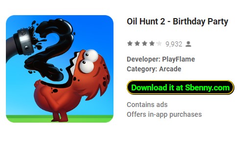 oil hunt 2 birthday party