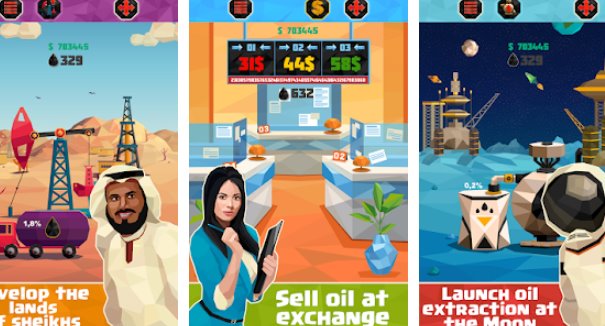 Gameplay screenshot from oil tycoon for Android