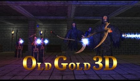 old gold 3d dungeon quest action rpg