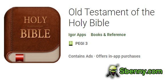 ancien testament de la sainte bible