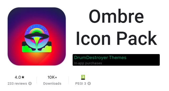 ombre icon pack