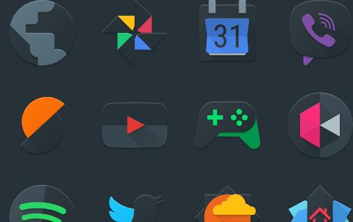 Gameplay screenshot from omoro icon pack for Android