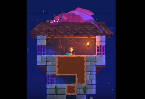 Gameplay screenshot from once upon a tower for Android