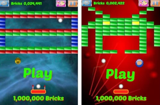Gameplay screenshot from one million bricks pro for Android