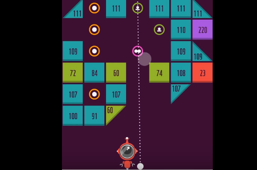 Gameplay screenshot from one more brick for Android