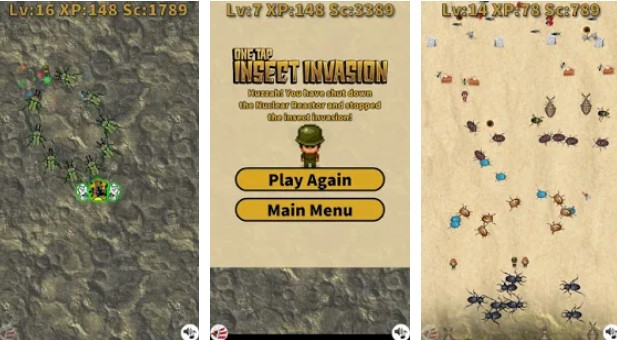 one tap insect invasion MOD APK Android