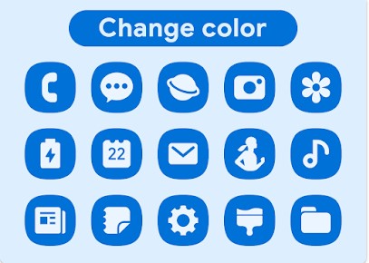 Gameplay screenshot from onemax you icon pack for Android