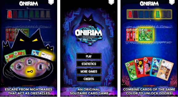 jeu de cartes solitaire Onirim