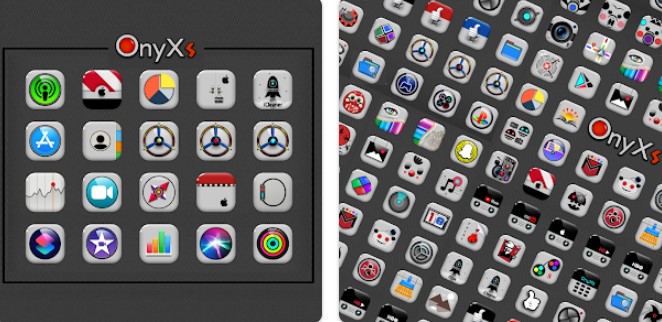 paquete de iconos onyxos MOD APK Android
