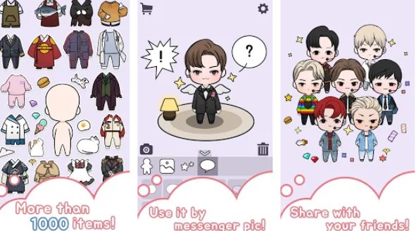 Gameplay screenshot from oppa doll for Android