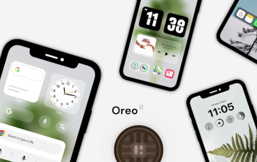 Gameplay screenshot from oreo kwgt for Android