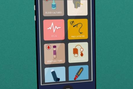 Gameplay screenshot from osce pass medical revision for Android