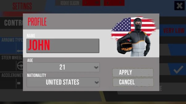 Gameplay screenshot from outlaws world dirt track sprint cars racing for Android