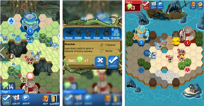 Gameplay screenshot from outwitters for Android
