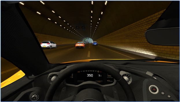 Gameplay screenshot from overtake traffic racing for Android