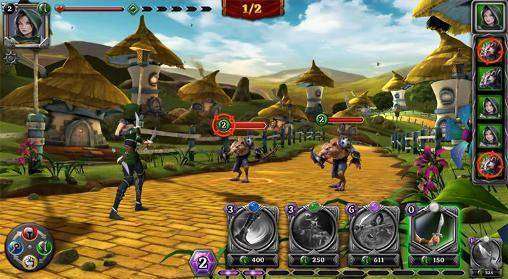 Gameplay screenshot from oz broken kingdom for Android