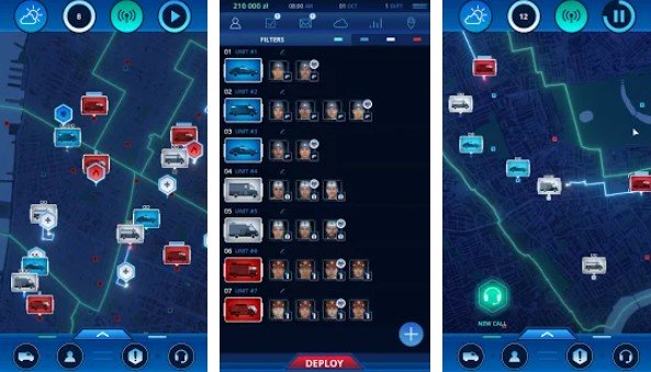 Gameplay screenshot from 112 operator for Android