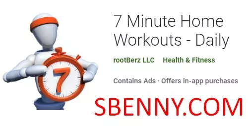7 minute home workouts daily