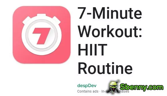 7 minute workout hit routine