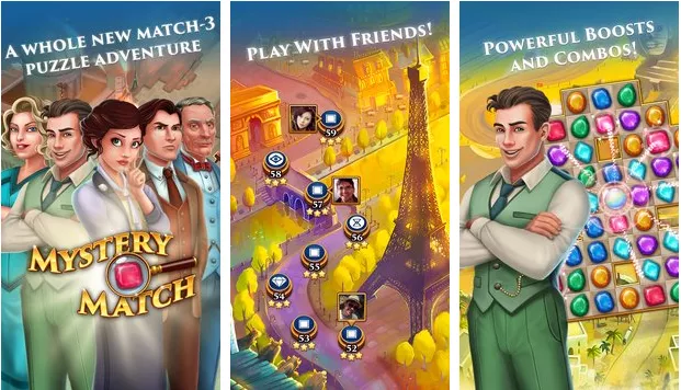  Mystery Match - Puzzle Adventure Match 3