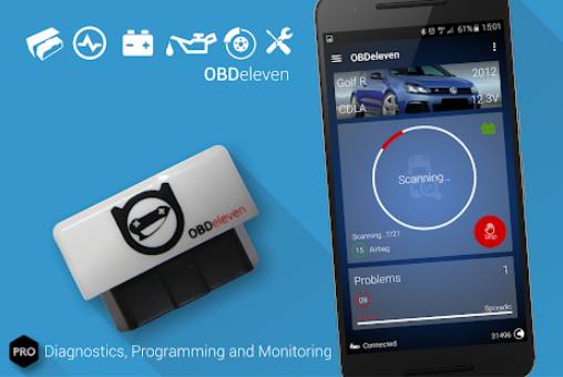 OBDeleven pro car diagnostics app vag obd2 scanner