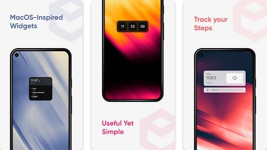 Gameplay screenshot from macto for kwgt pro for Android