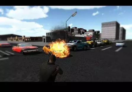 Gameplay screenshot of Mad City Crime MOD APK on Android