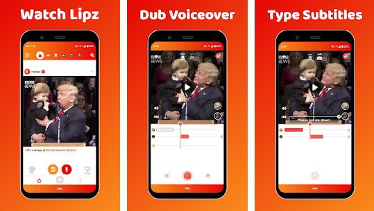 Gameplay screenshot from madlipz instant dub and sub for Android