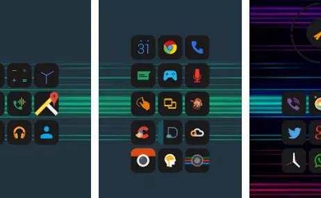 Gameplay screenshot from mador icon pack for Android