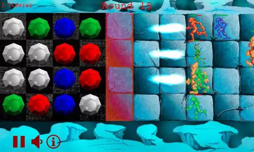 Gameplay screenshot from magic vs monsters for Android