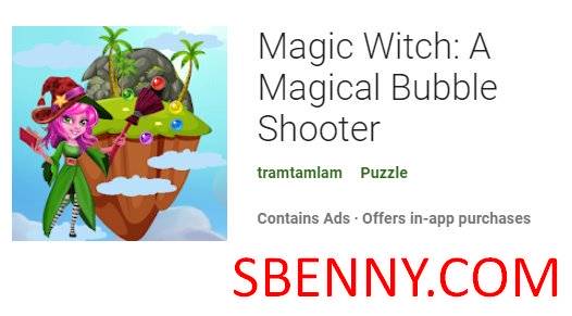 magic witch a magical bubble shooter
