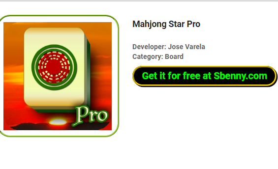  Mahjong Star Pro APK