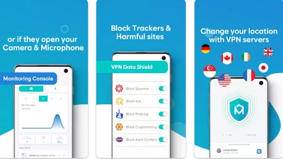 Gameplay screenshot from malloc privacy and security vpn for Android