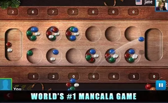 Gameplay screenshot from mancala for Android