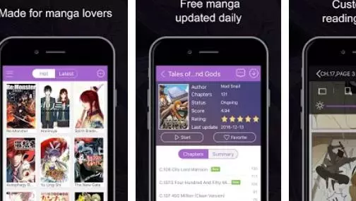 Gameplay screenshot from mangazone for Android
