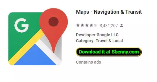 maps navigation and transit