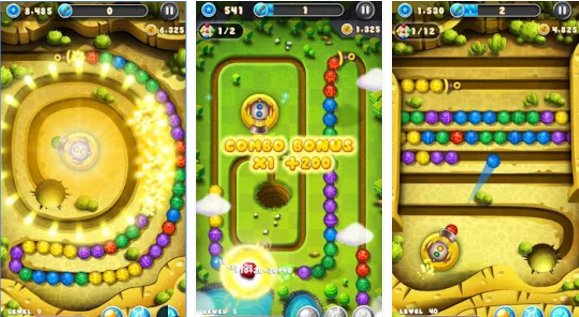 Gameplay screenshot from marble blast legend for Android
