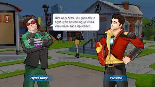 Gameplay screenshot of MARVEL Avengers Academy MOD APK on Android
