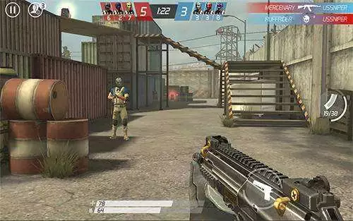 Gameplay screenshot from maskgun multiplayer fps for Android