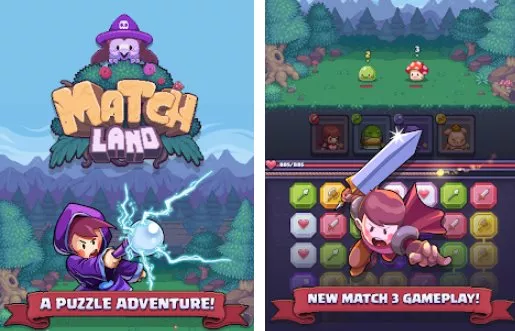 match land puzzle rpg