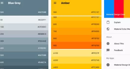 Gameplay screenshot from material design color for Android