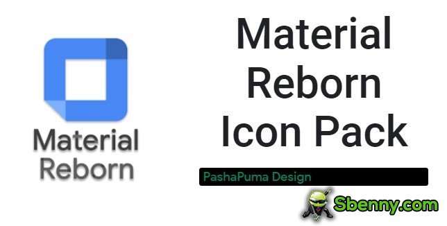  Material Reborn Icon Pack