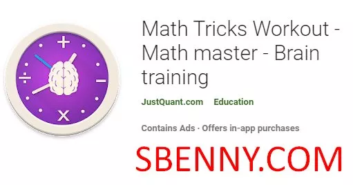 math tricks workout math master brain training