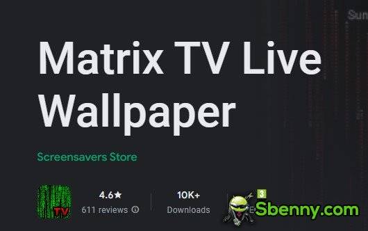matrix tv live wallpaper