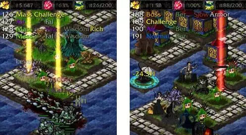 Gameplay screenshot from mazebert td for Android